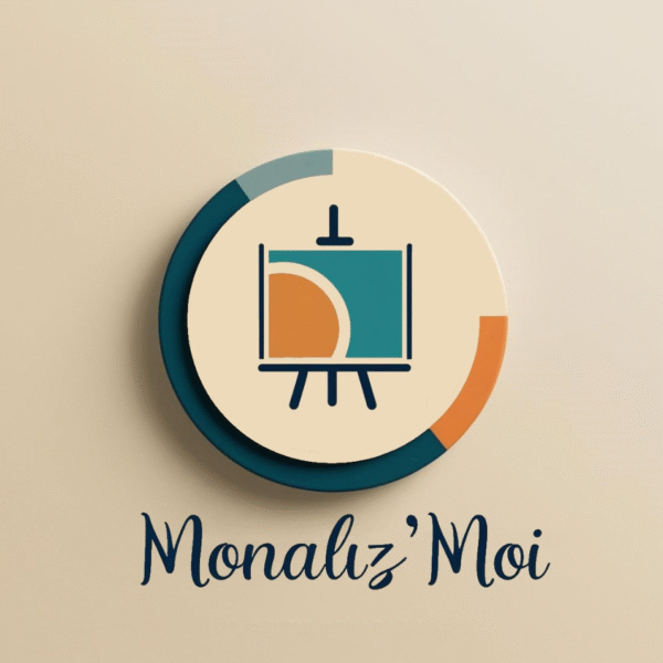 Logo Monaliz’Moi pour toiles personnalisées artisanales