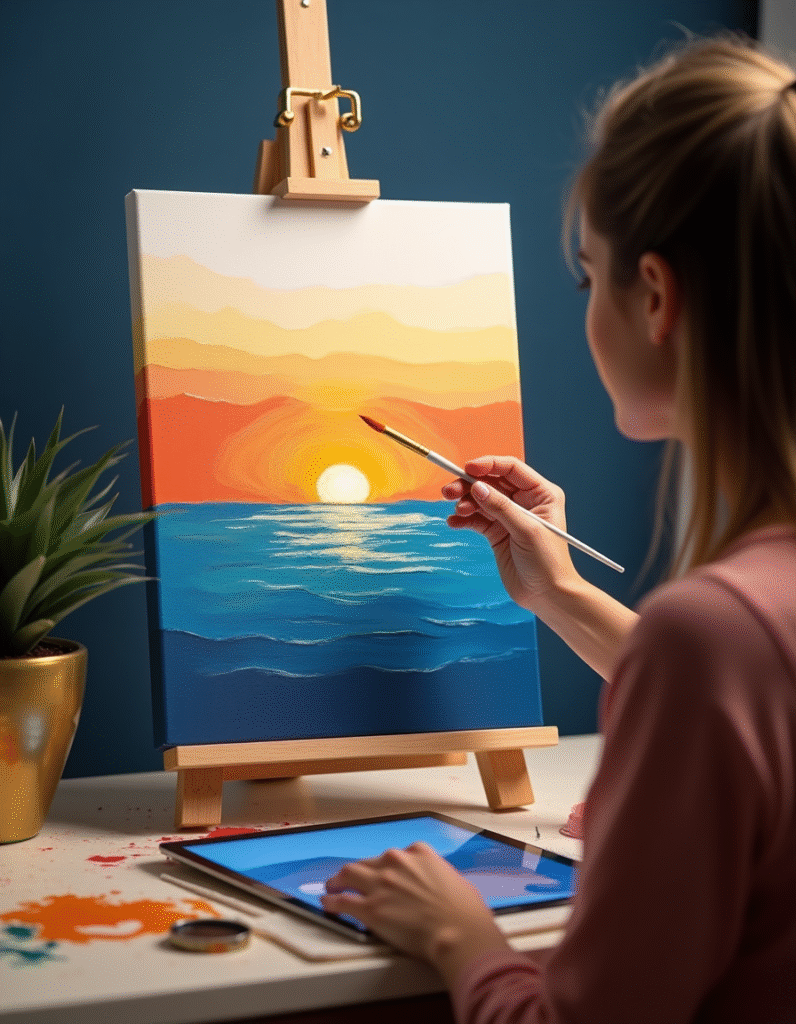 Toiles personnalisées artisanales Monaliz’Moi avec MonaGuid’Moi